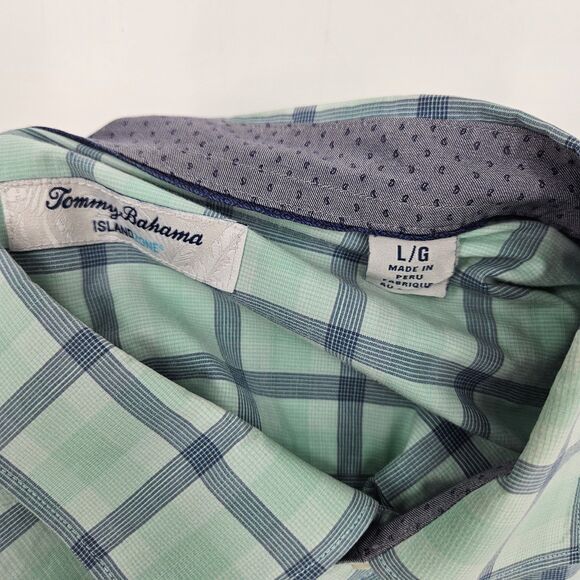 Tommy Bahama Shirt Mens Large Island Zone Button Up Preppy Long Sleeve L - Picture 9 of 10